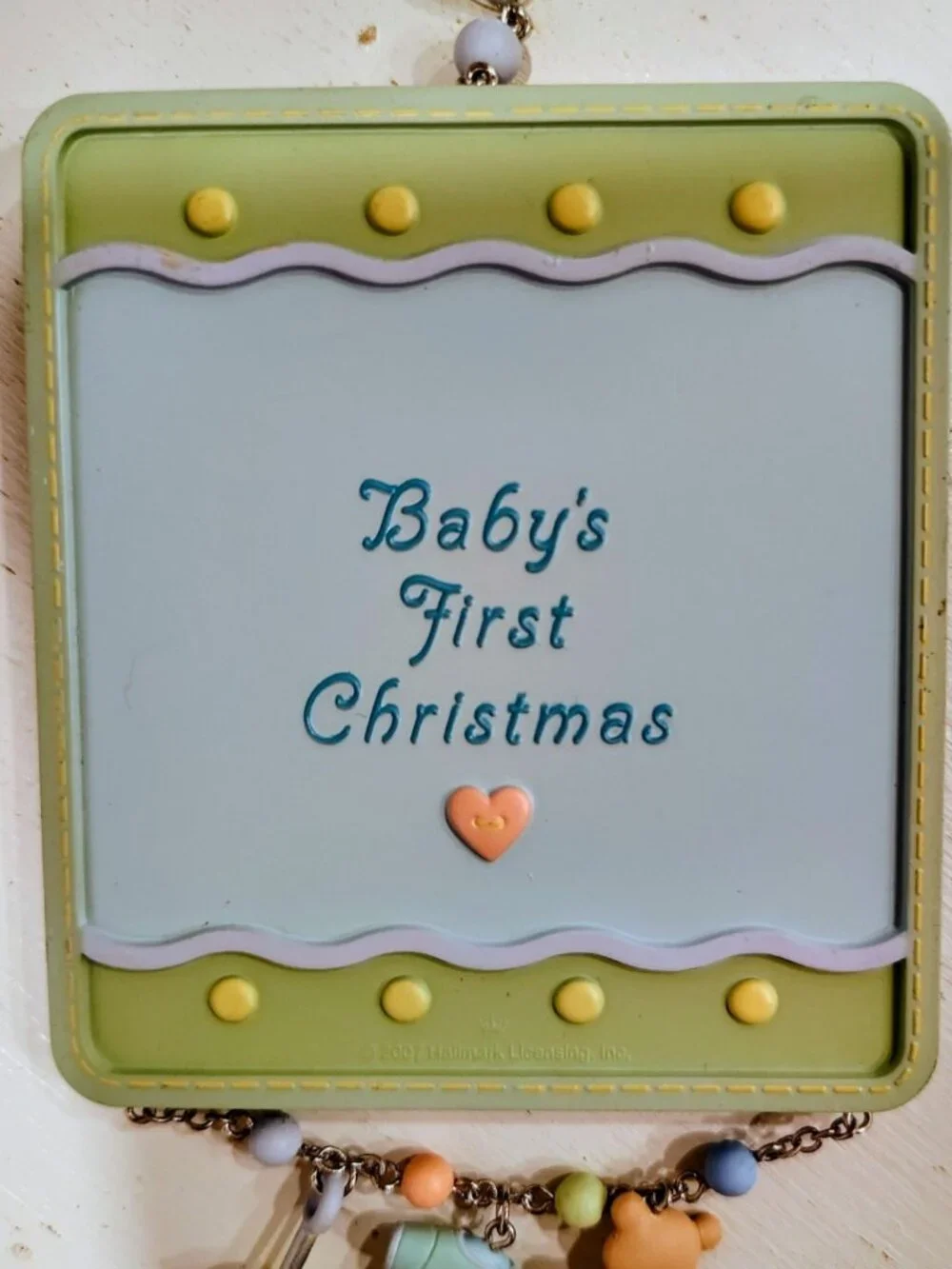 Hallmark Keepsake Ornament, Baby's 1st Christmas 2007, NWT, NIB